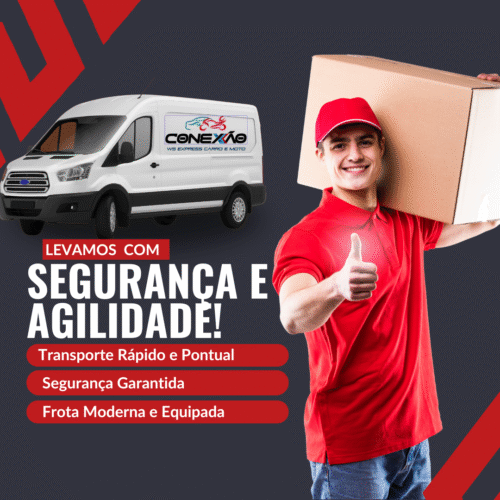 Post para Instagram para transportadora sobre segurança vermelho e branco (3)